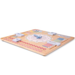 Calendar clock - only available in the Dutch language